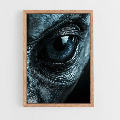 ap-alien eyes-3 cadre Bois clair