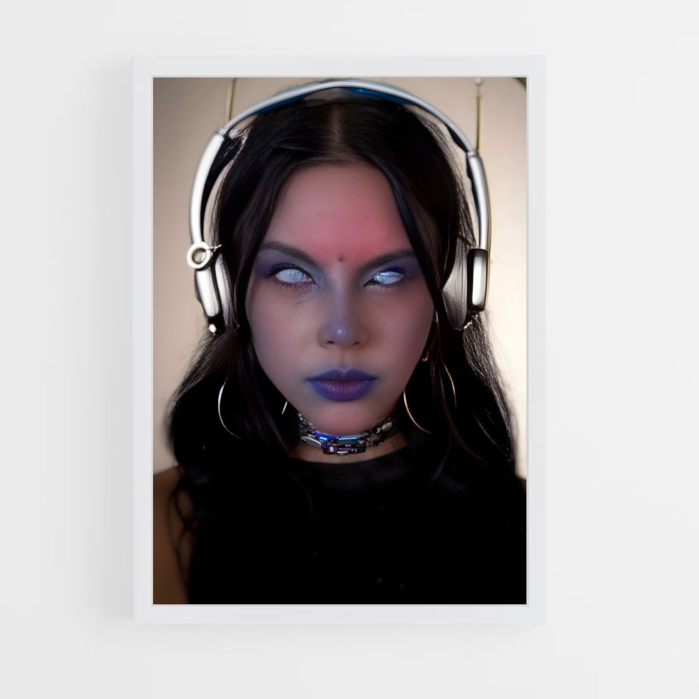 ap-alien eyes-5 cadre Blanc