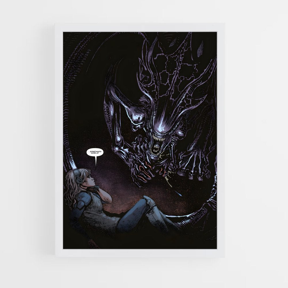 ap-alien queen-2 cadre Blanc