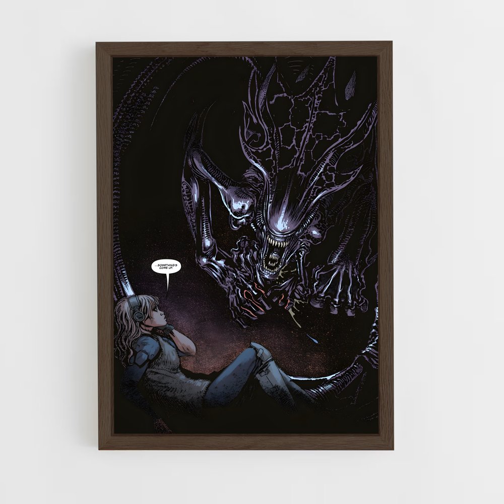 ap-alien queen-2 cadre Bois foncé