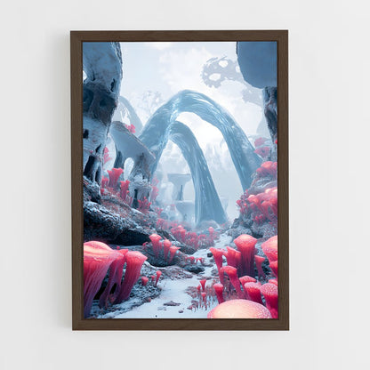 ap-alien worlds-1 cadre Bois foncé