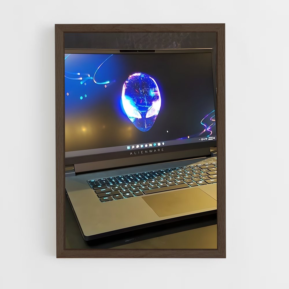ap-alienware-1 cadre Bois foncé