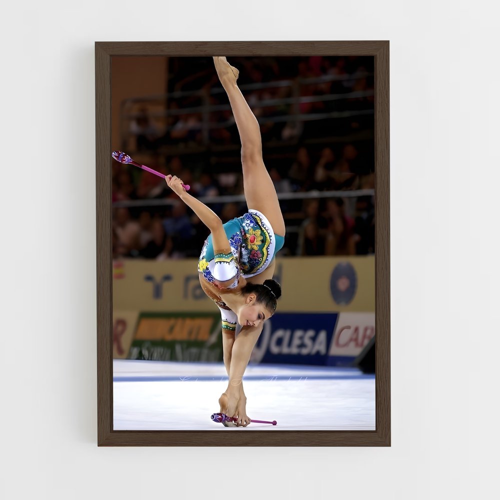 ap-alina kabaeva-7 cadre Bois foncé