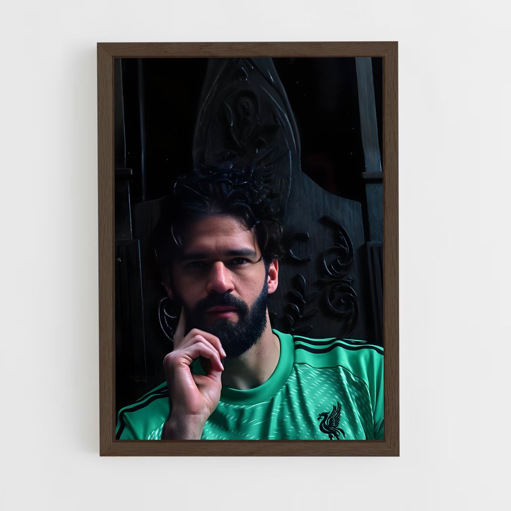 ap-alisson becker-5 cadre Bois foncé