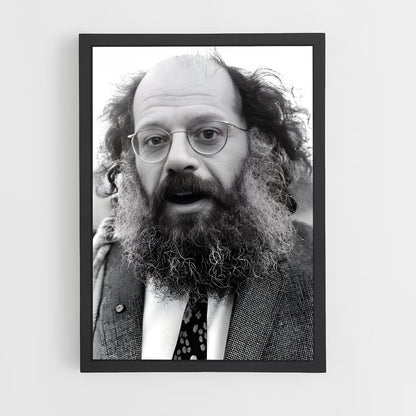 ap-allen ginsberg-4 cadre Noir