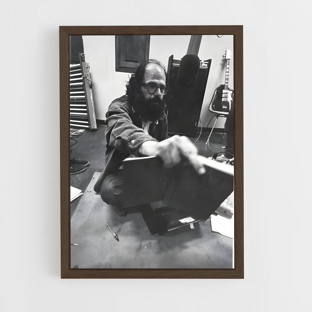 ap-allen ginsberg-5 cadre Bois foncé