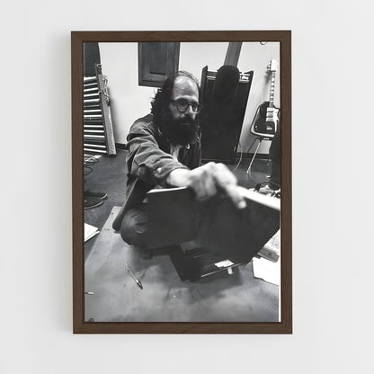 ap-allen ginsberg-5 cadre Bois foncé