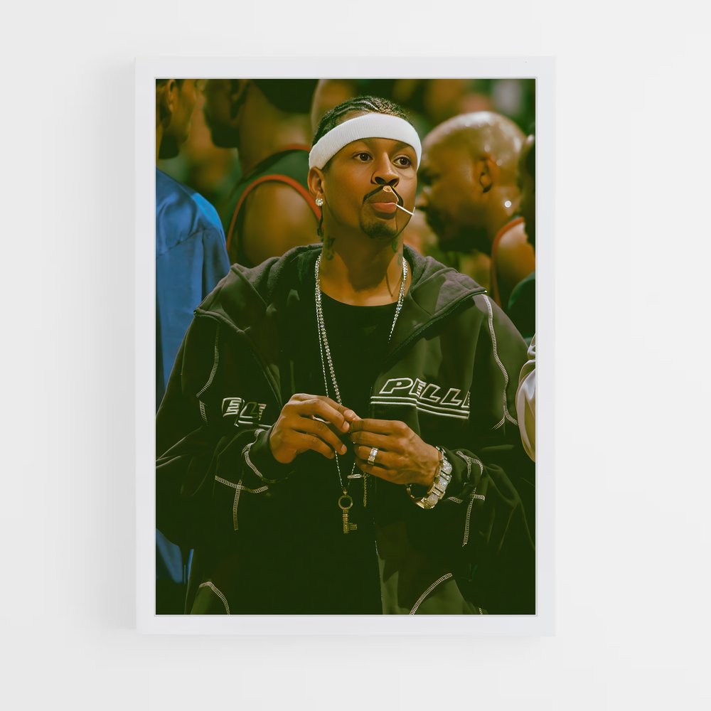 ap-allen iverson-2 cadre Blanc
