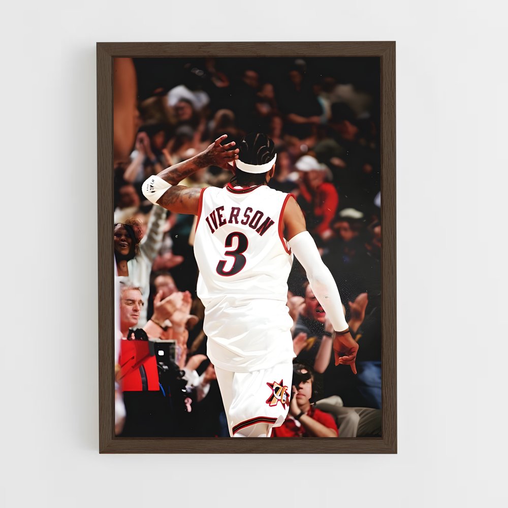 ap-allen iverson-3 cadre Bois foncé
