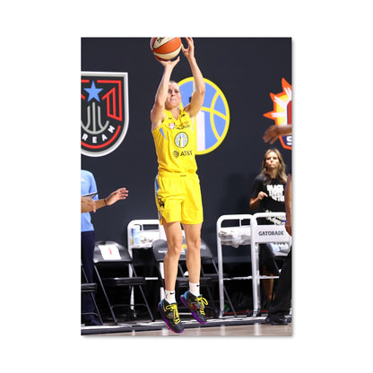 Poster Allie en Jaune