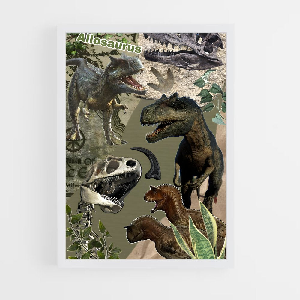 ap-allosaurus-1 cadre Blanc