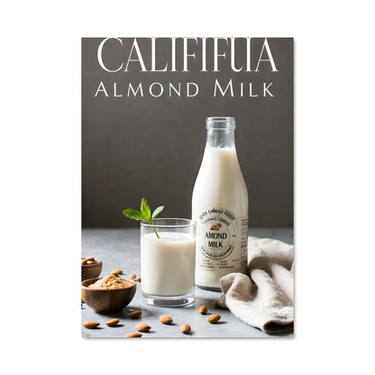 Poster Almond milk 24735