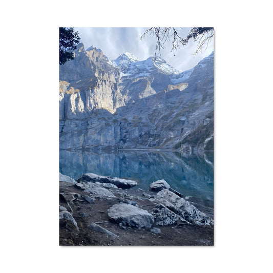 Poster Alpine lake 97022