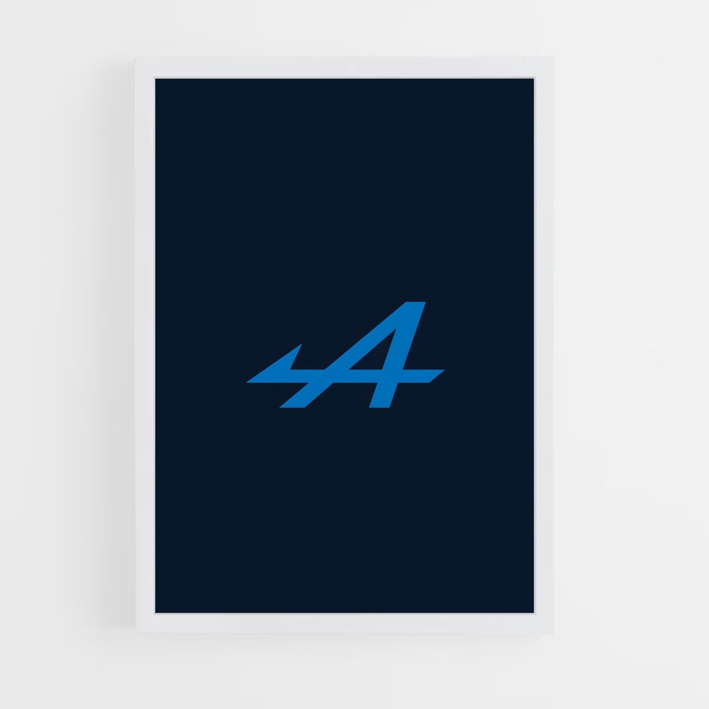 ap-alpine f1 team-12 cadre Blanc