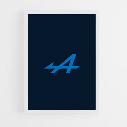 ap-alpine f1 team-12 cadre Blanc
