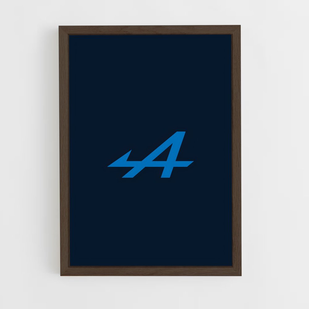 ap-alpine f1 team-12 cadre Bois foncé