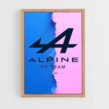 ap-alpine f1 team-3 cadre Bois clair