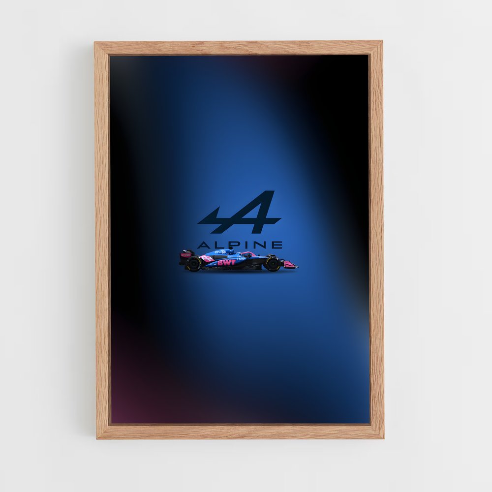 ap-alpine f1 team-7 cadre Bois clair