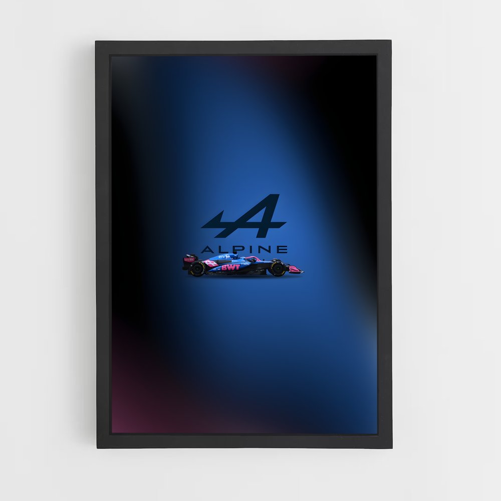 ap-alpine f1 team-7 cadre Noir