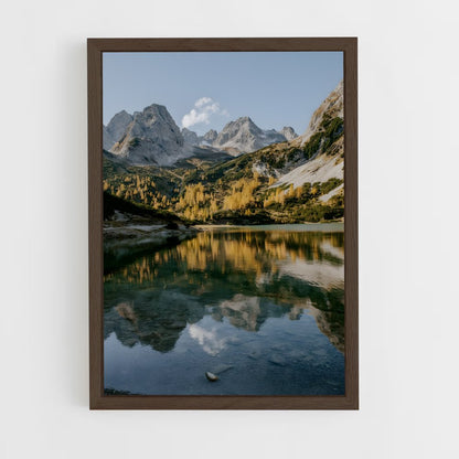 ap-alpine lake-7 cadre Bois foncé