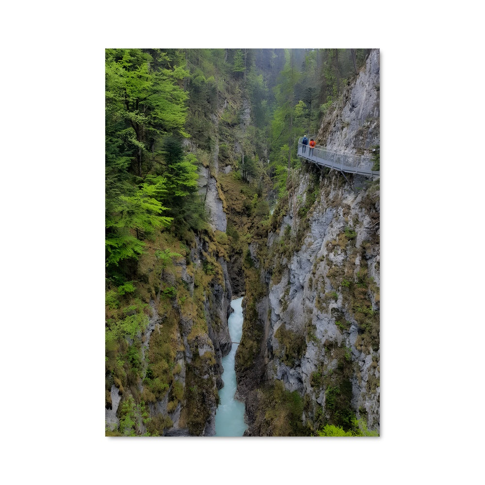 Poster Rivière des Alpes