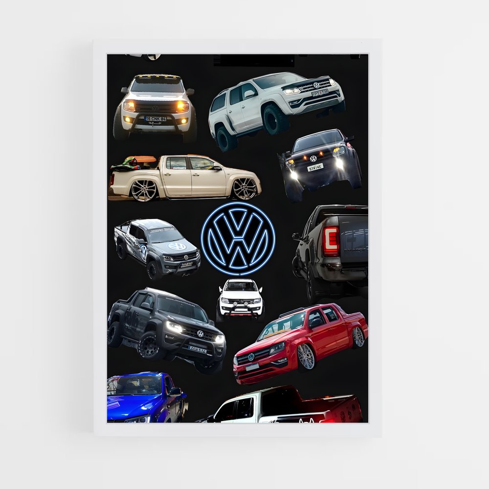 ap-amarok-3 cadre Blanc