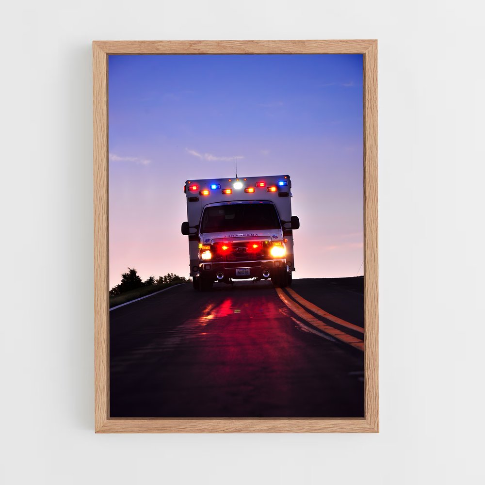 ap-ambulance-1 cadre Bois clair