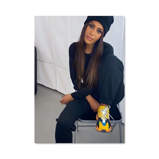 Poster Amel en Sneakers
