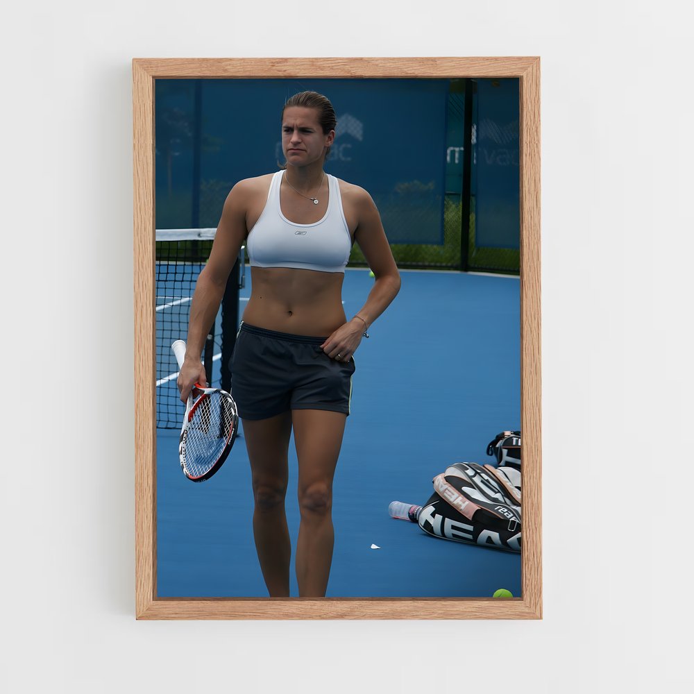 ap-amelie mauresmo-1 cadre Bois clair
