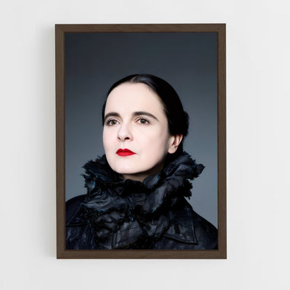 ap-amelie nothomb-5 cadre Bois foncé