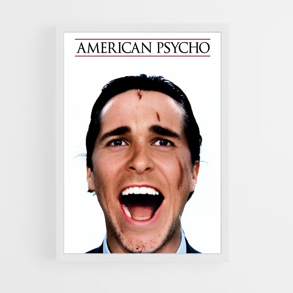 ap-american psycho-3 cadre Blanc