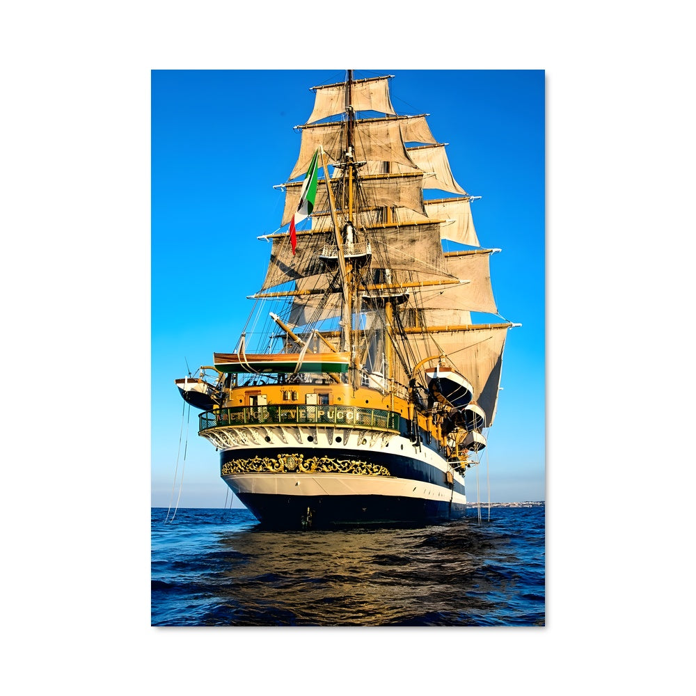 Poster Voyage de Vespucci