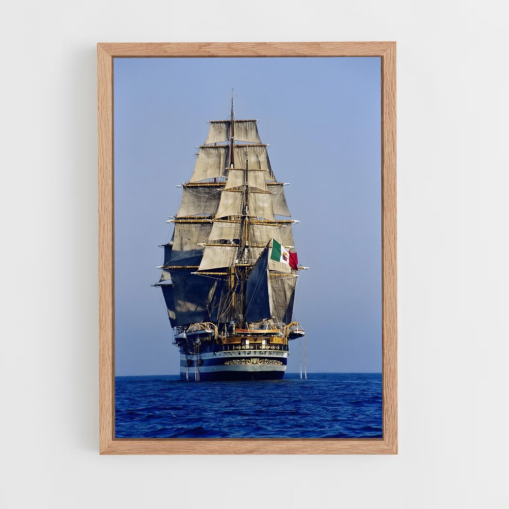 ap-amerigo vespucci-1 cadre Bois clair