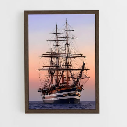 ap-amerigo vespucci-2 cadre Bois foncé