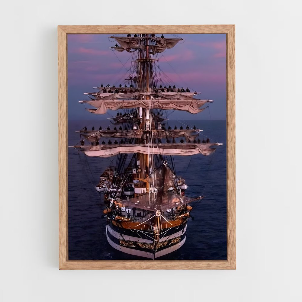 ap-amerigo vespucci-3 cadre Bois clair