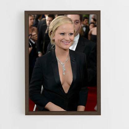 ap-amy poehler-5 cadre Bois foncé