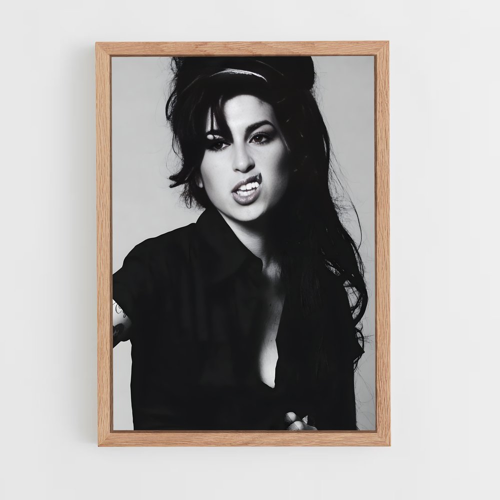 ap-amy winehouse-2 cadre Bois clair