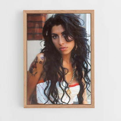 ap-amy winehouse-3 cadre Bois clair
