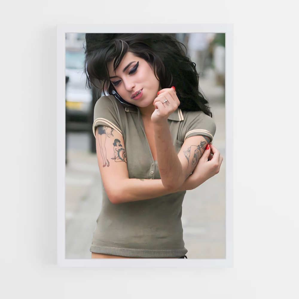 ap-amy winehouse-4 cadre Blanc