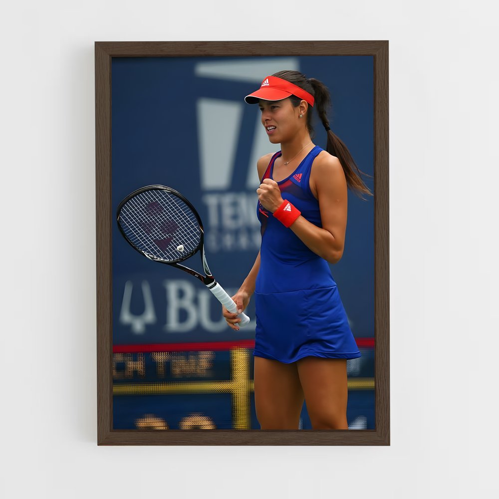 ap-ana ivanovic-5 cadre Bois foncé