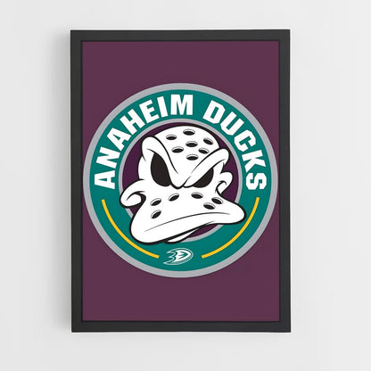 ap-anaheim ducks-10 cadre Noir