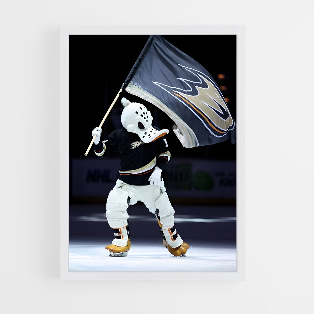 ap-anaheim ducks-3 cadre Blanc