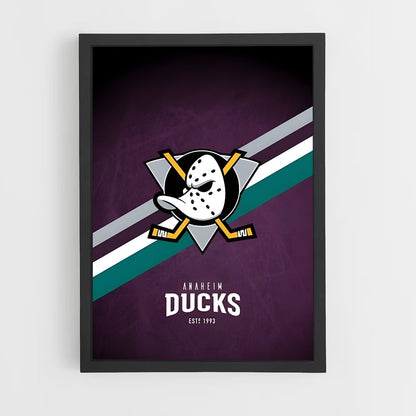 ap-anaheim ducks-5 cadre Noir