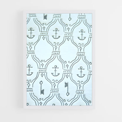 ap-anchor patterns-6 cadre Blanc