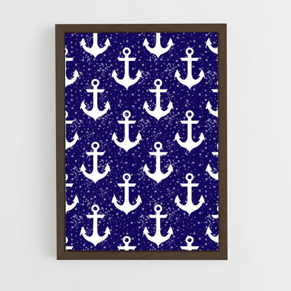 ap-anchor patterns-7 cadre Bois foncé