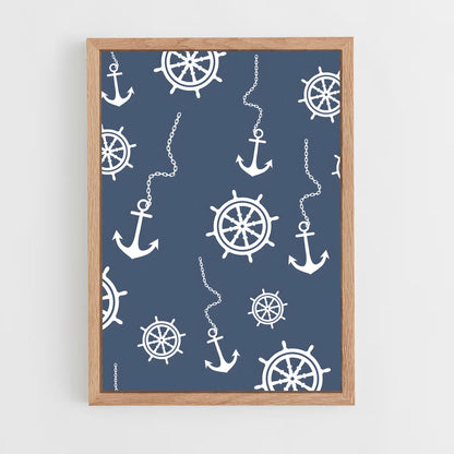 ap-anchor patterns-9 cadre Bois clair
