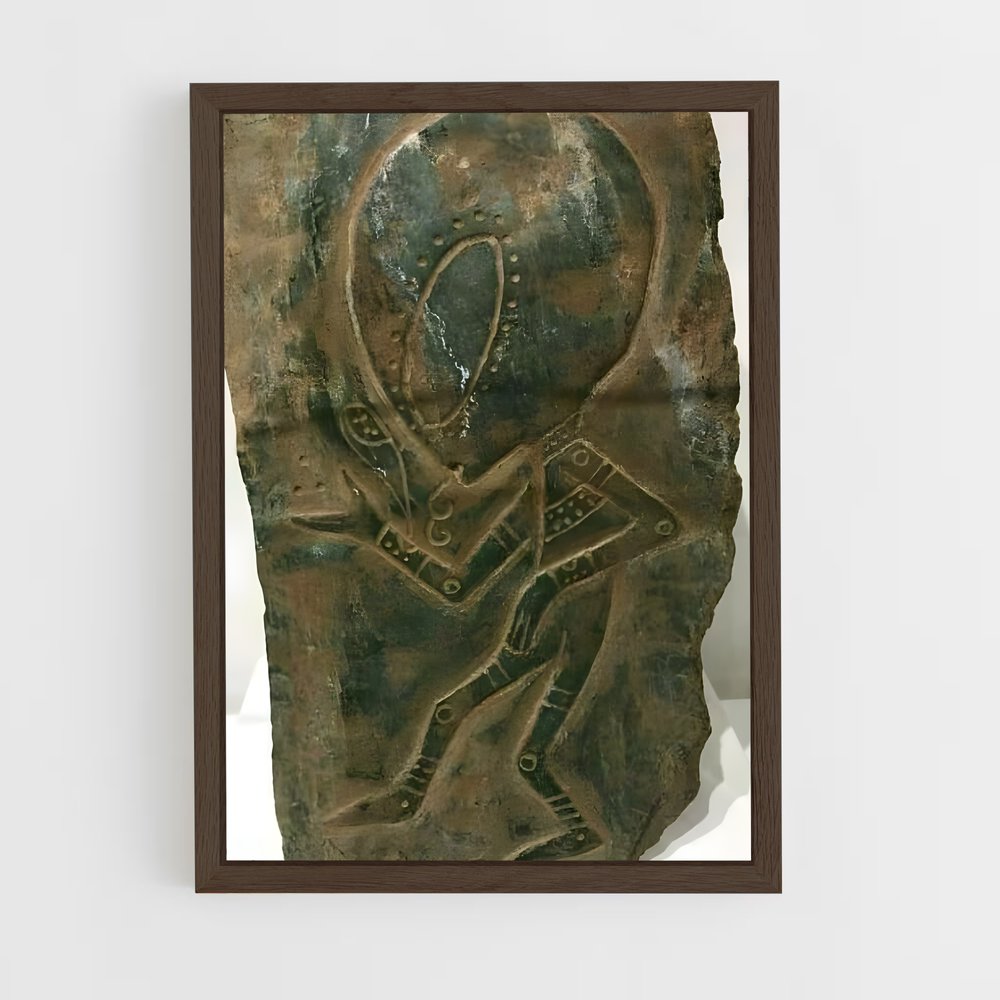 ap-ancient aliens-3 cadre Bois foncé