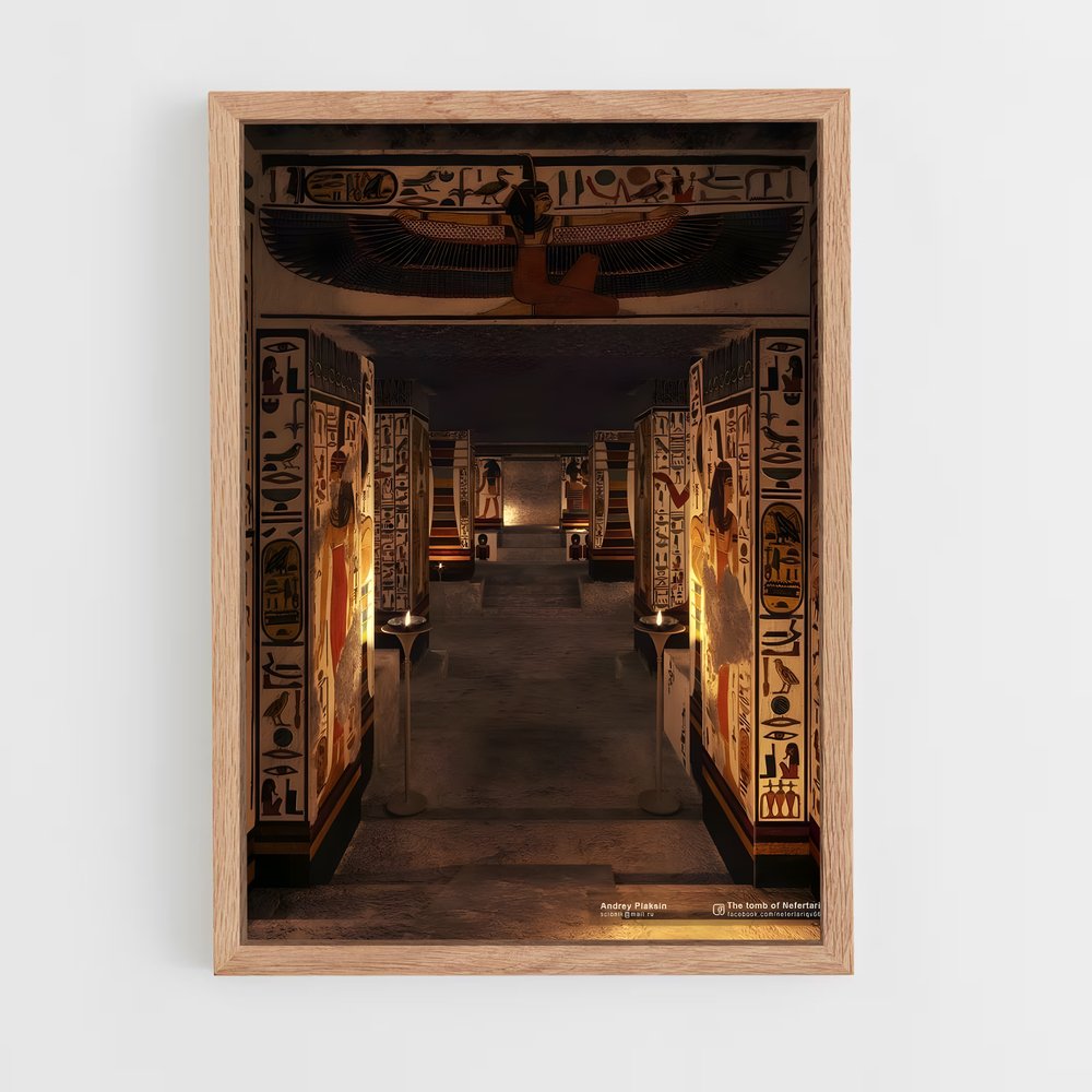 ap-ancient egypt-2 cadre Bois clair