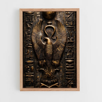 ap-ancient egypt-6 cadre Bois clair