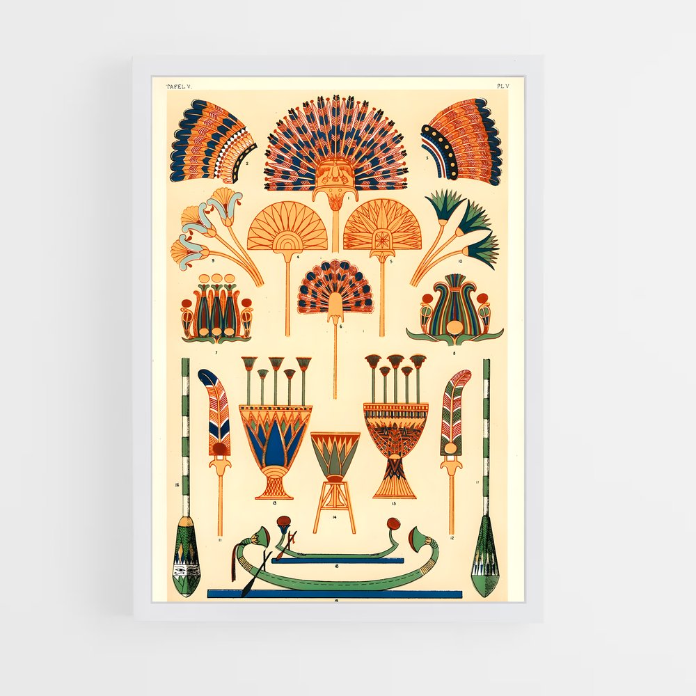 ap-ancient egypt-9 cadre Blanc